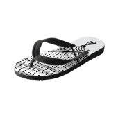 Tongs Enfants Keffiyeh Écharpe palestinienne tissu traditionnel (Incliné)