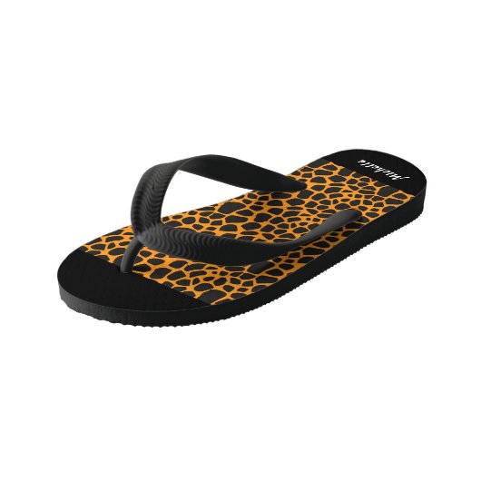 Tongs Enfants Leopard (Incliné)