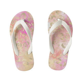 Tongs Enfants Leopard Peinture série Design 5