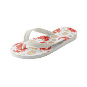 Tongs Enfants Les enfants Flip Flops-Crabes (Incliné)