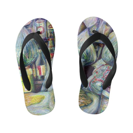 Tongs Enfants Les saveurs séchées au soleil de Singapour (Semelle)