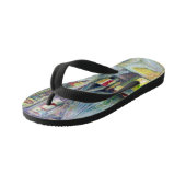 Tongs Enfants Les saveurs séchées au soleil de Singapour (Incliné)