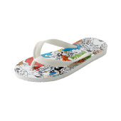 Tongs Enfants LOONEY TUNES™ Color Pop Motif (Incliné)