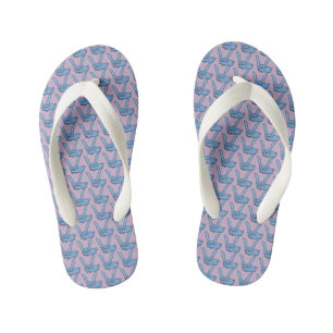 Tongs Enfants Lot bleu clair