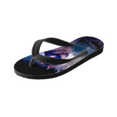 Tongs Enfants Loup lunaire (Incliné)