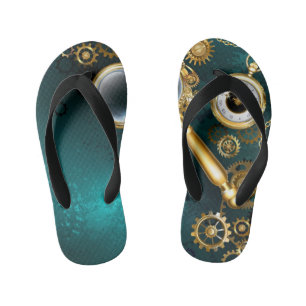 Tongs Enfants Loupe en style Steampunk