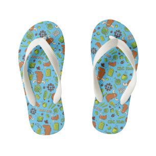 Tongs Enfants M. Orlando Motif