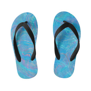 Tongs Enfants Mermaid Turquoise