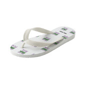 TONGS ENFANTS MODÈLE DE TEXTE D'IMAGE BLANCHE SIMPLE MODERNE (Incliné)