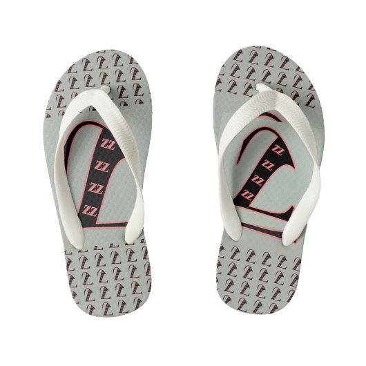 Tongs Enfants Monogramme Z Tids Flip Flops (Semelle)