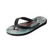 Tongs Enfants Moonscape Space Photo Anaglyph Hadley Channel (Incliné)