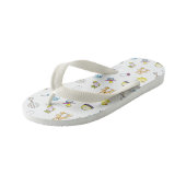 Tongs Enfants Motif baby shower (Incliné)