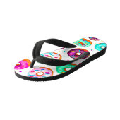 Tongs Enfants Motif beignets crème (Incliné)