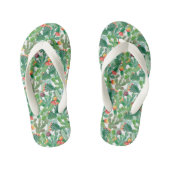 Tongs Enfants Motif Cactus aquarelle (Semelle)