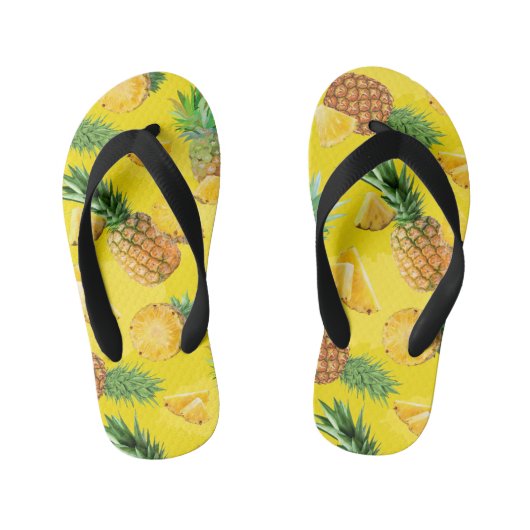 Tongs Enfants Motif d'ananas 7 (Semelle)