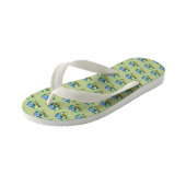 Tongs Enfants Motif de tortues de natation (Incliné)