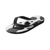 Tongs Enfants Motif de vache (Incliné)