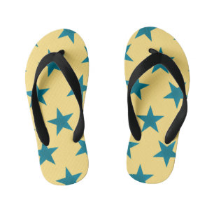 Tongs Enfants Motif des étoiles d'or 18