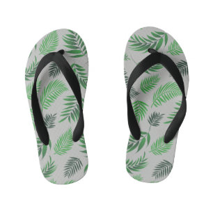 Tongs Enfants Motif Feuille tropical 11