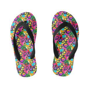 Tongs Enfants Motif Gay pride de Neon