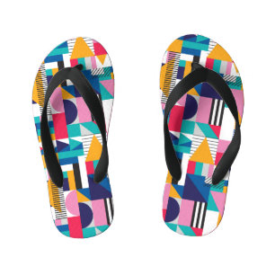 Tongs Enfants Motif géométrique Abstrait moderne sans couture