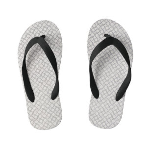 Tongs Enfants Motif géométrique islamique beige