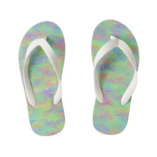 Tongs Enfants Motif multicolore abstrait