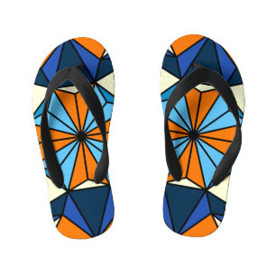 Tongs Enfants Motif oriental arabe géométrique sans couture
