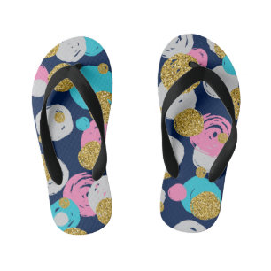 Tongs Enfants Motif point 11