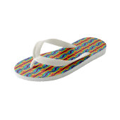 Tongs Enfants Motif Rainbow Fist (Incliné)