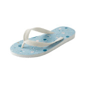 Tongs Enfants Motif Sky & Space bleu (Incliné)