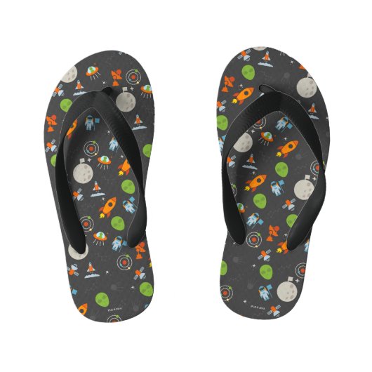 Tongs Enfants Motif spatial (Semelle)