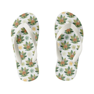 Tongs Enfants Motif Tropical Sloth