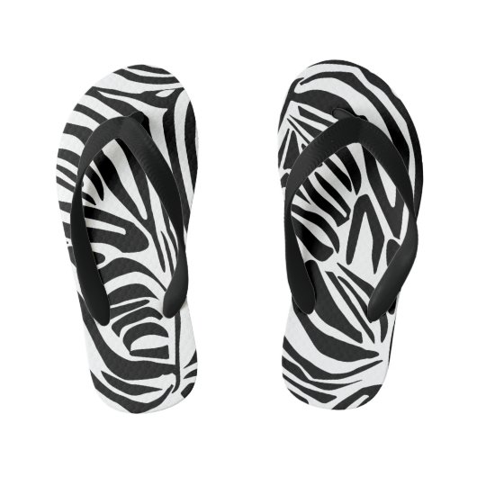 Tongs Enfants Motif zèbre (Semelle)