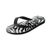 Tongs Enfants Motif zèbre (Incliné)