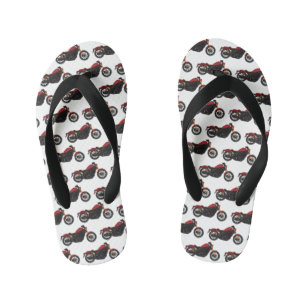 Tongs Enfants moto de style croiseur cool