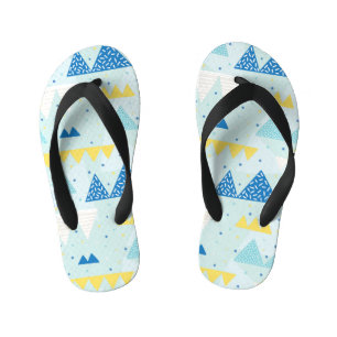 Tongs Enfants Multicolor Party : Amusant Motif sans couture.