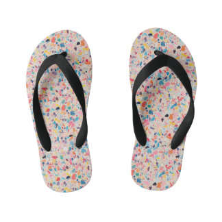 Tongs Enfants Multicolore Rainbow Terrazzo motif