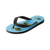 Tongs Enfants Okeanous la tortue (Incliné)
