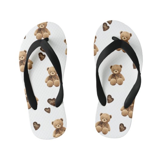 Tongs Enfants Ours mignon (Semelle)