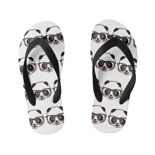 Tongs Enfants Panda mignon (Semelle)