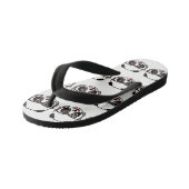 Tongs Enfants Panda mignon (Incliné)