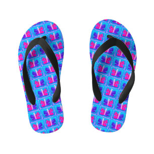 Tongs Enfants Papillon coloré Filtre de Miami Base
