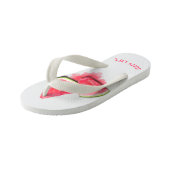 Tongs Enfants Pâtes de pastèque rousses doux - Dessin  (Incliné)