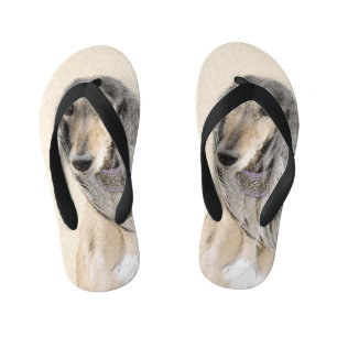 Tongs Enfants Peinture de Saluki (Faune) - Cute Original Chien A