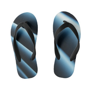 Tongs Enfants Plaques bleues abstract