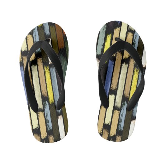 Tongs Enfants Pluie de couleurs 4 (Semelle)