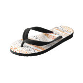 Tongs Enfants Pointillisme Wavy Polka : Doux Doux Textile (Incliné)