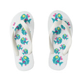 Tongs Enfants Poisson chic amusant (Semelle)