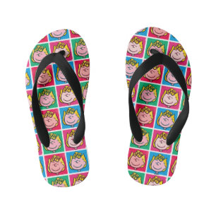 Tongs Enfants Pop Art Sally   Mod pour vous Motif